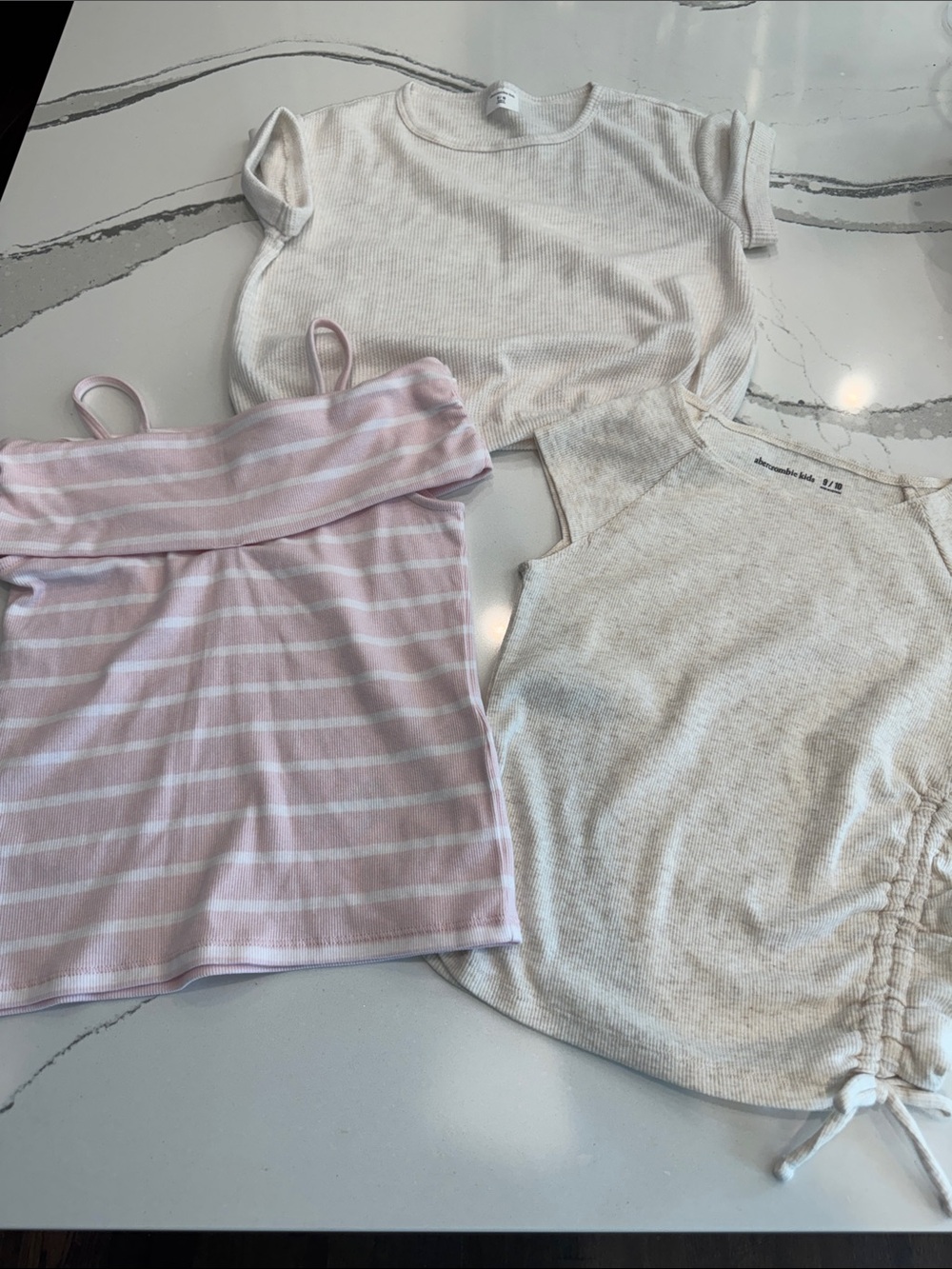 Abercrombie Kids Girls Short Sleeve Tops Size 9/10